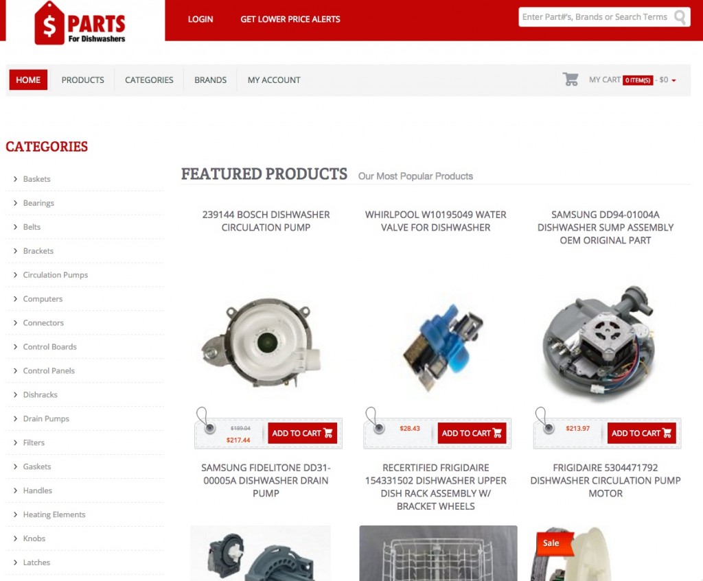 PartsForDishwashers.com